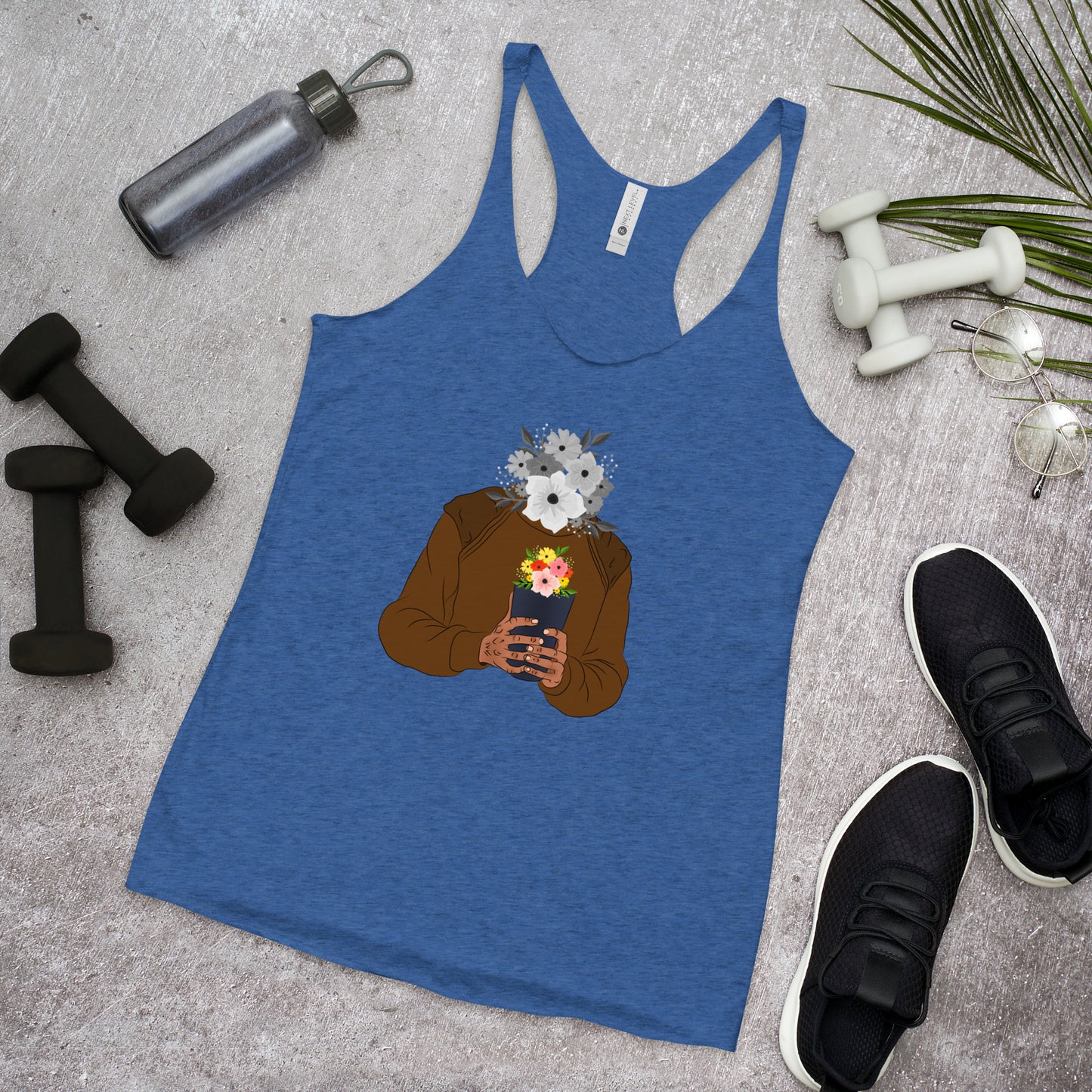 Flowers Women's Racerback Tank