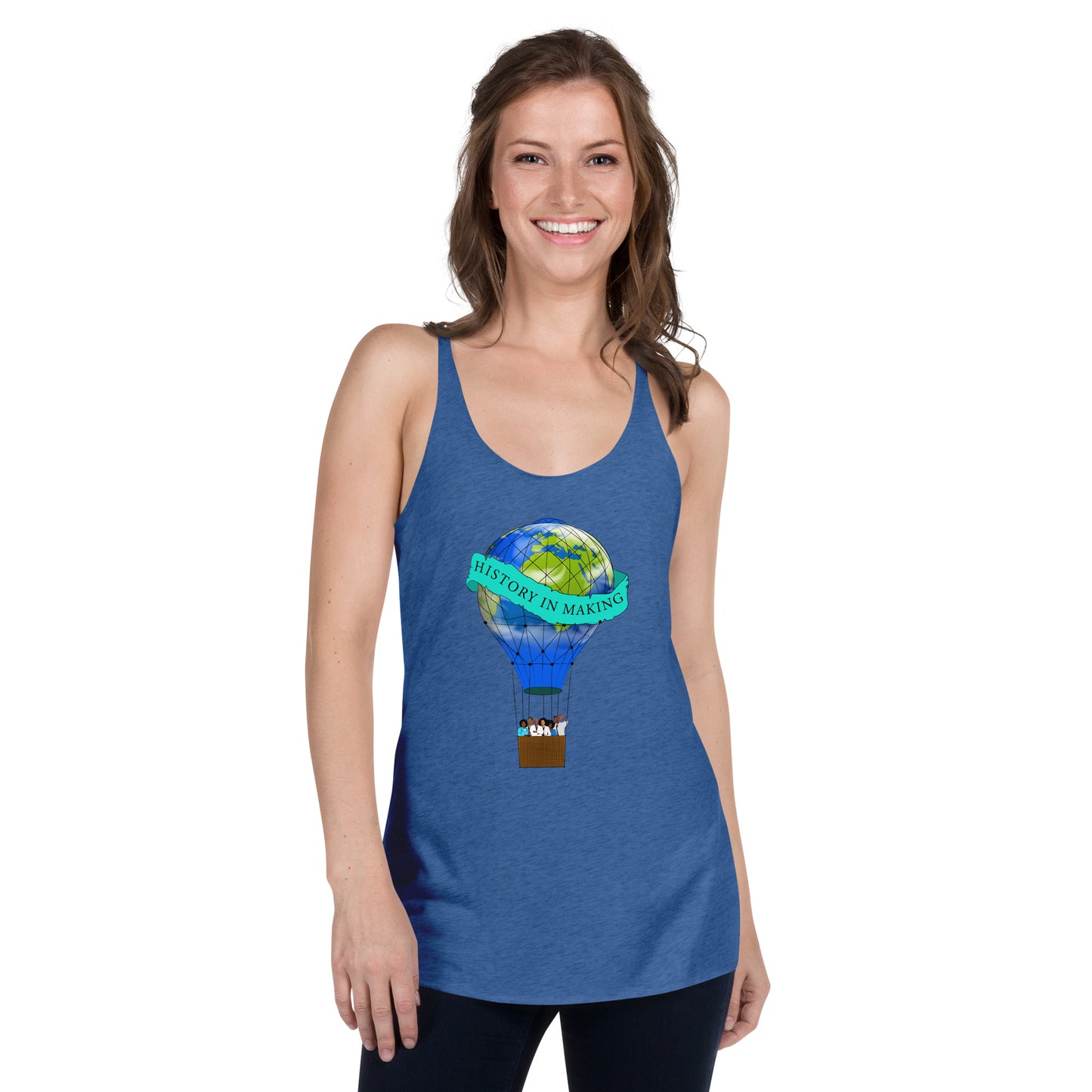 History In Making Women's Racerback Tank