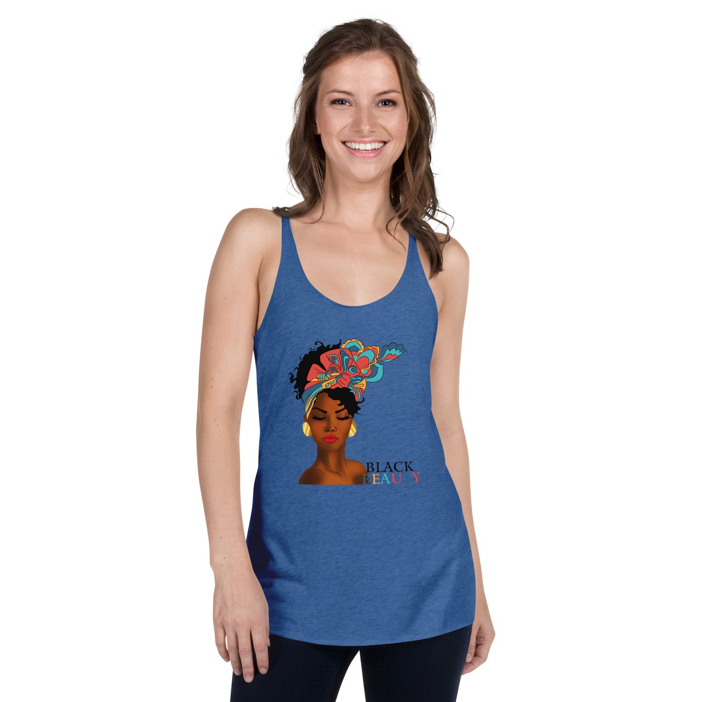 Black Beauty Women's Racerback Tank