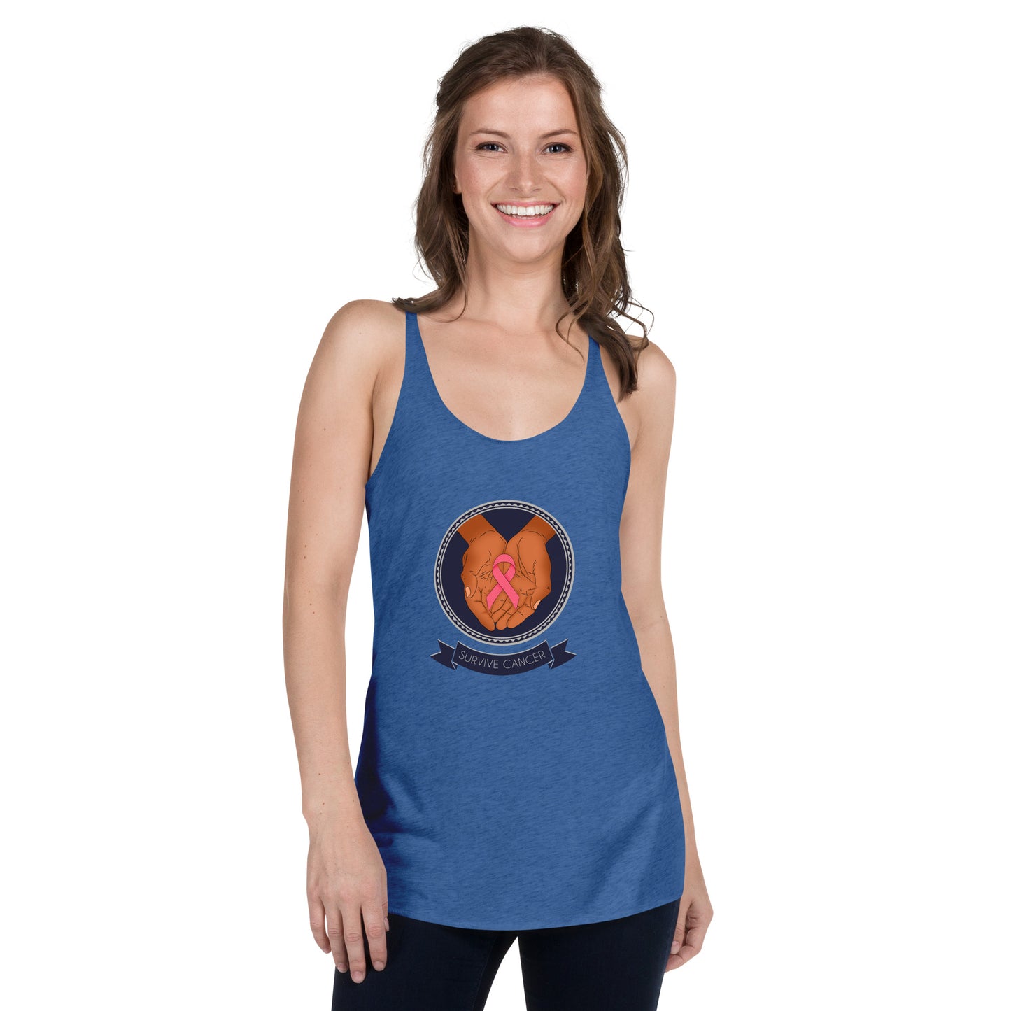 Survive Cancer Women's Racerback Tank
