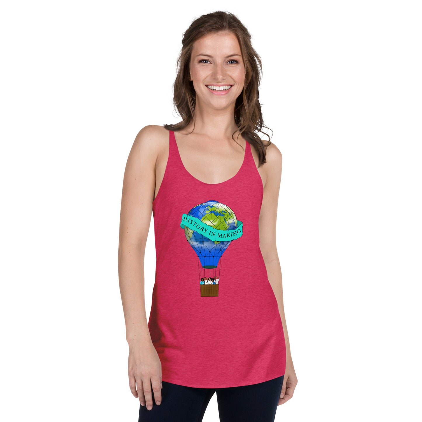History In Making Women's Racerback Tank