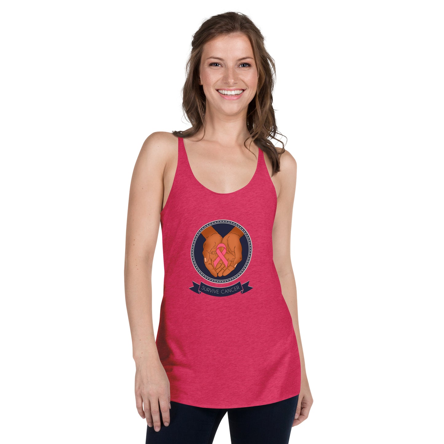 Survive Cancer Women's Racerback Tank