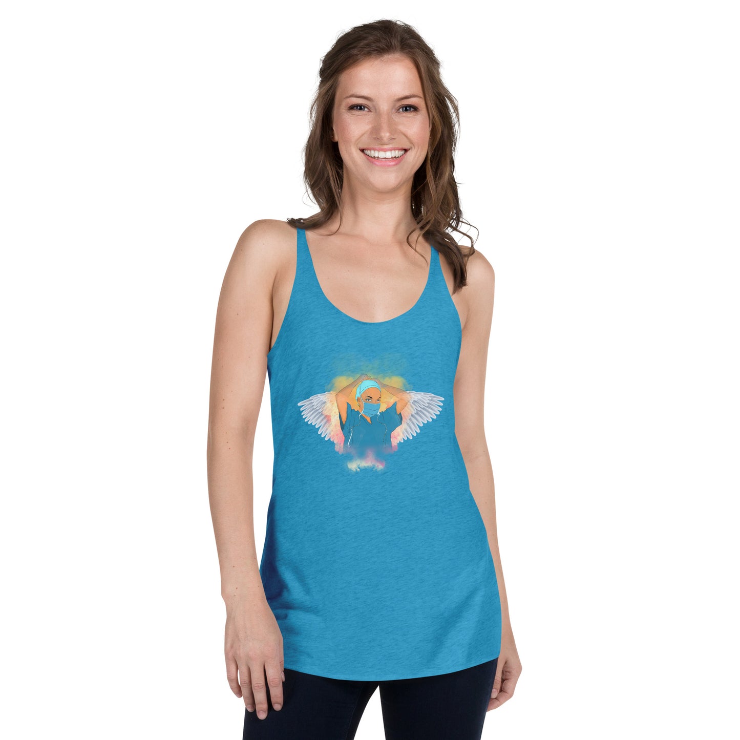 Nurse Is Angel Women's Racerback Tank