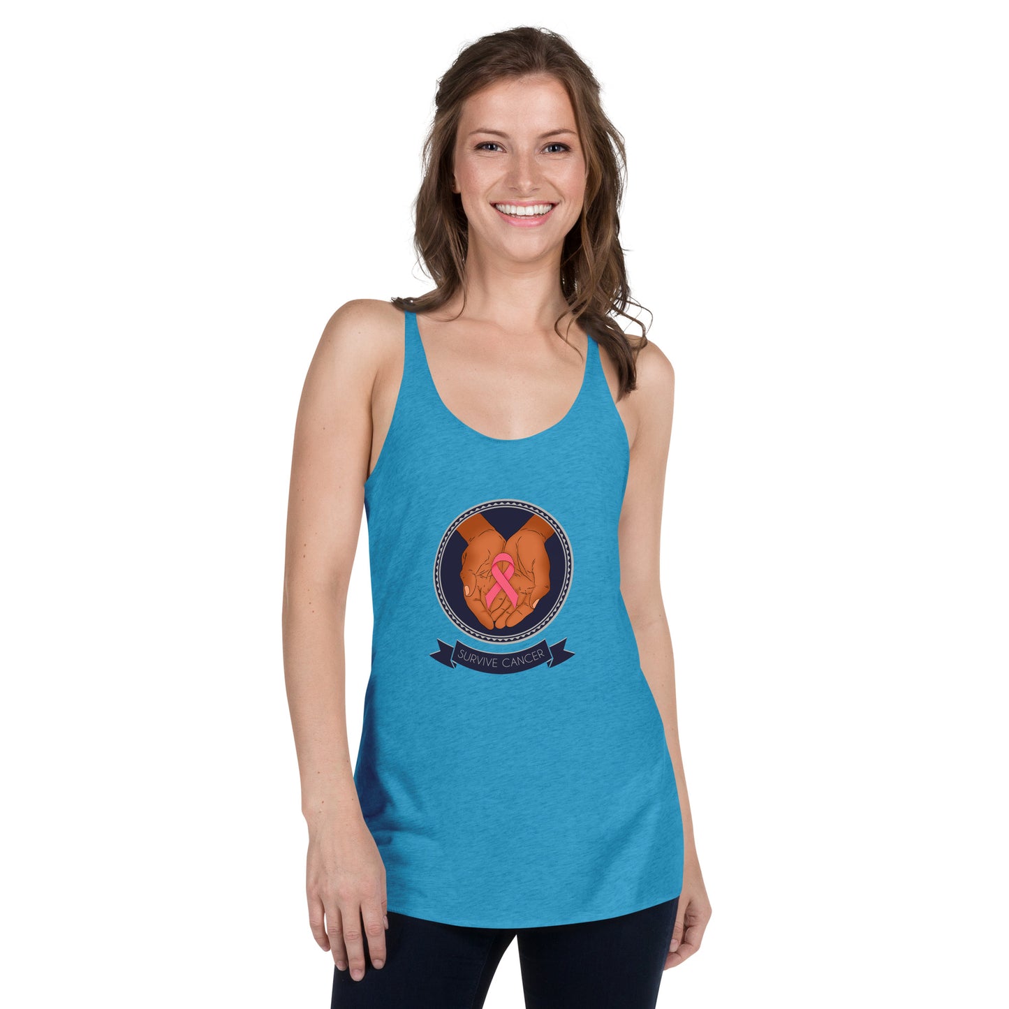 Survive Cancer Women's Racerback Tank