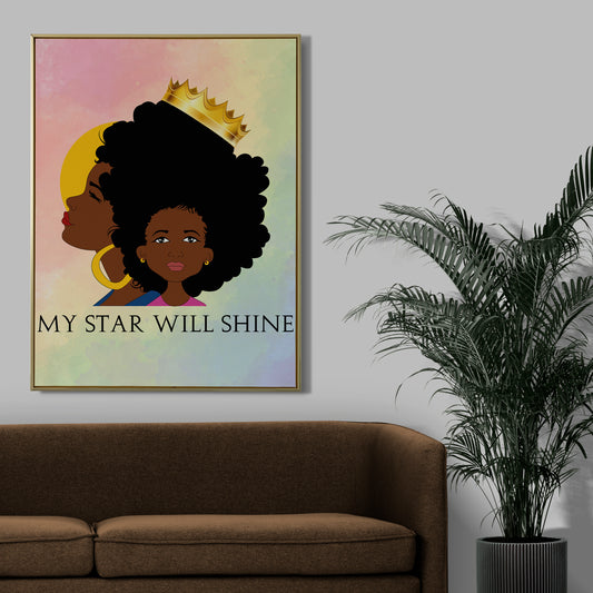 My Star Will Shine Canvas