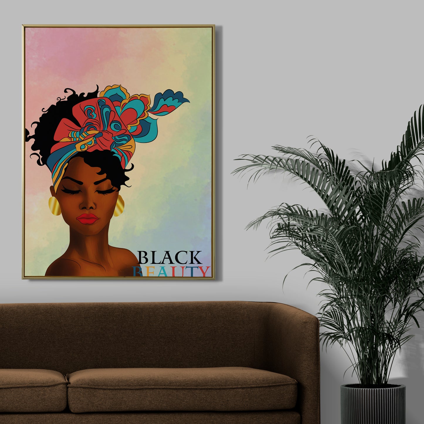 Black Beauty Canvas