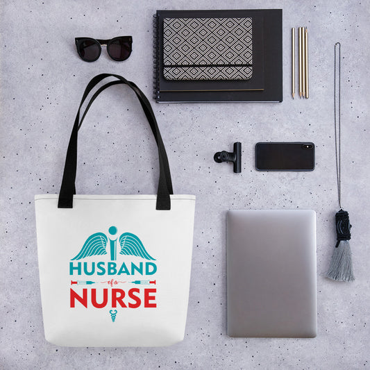 Husband Of A Nurse Tote bag