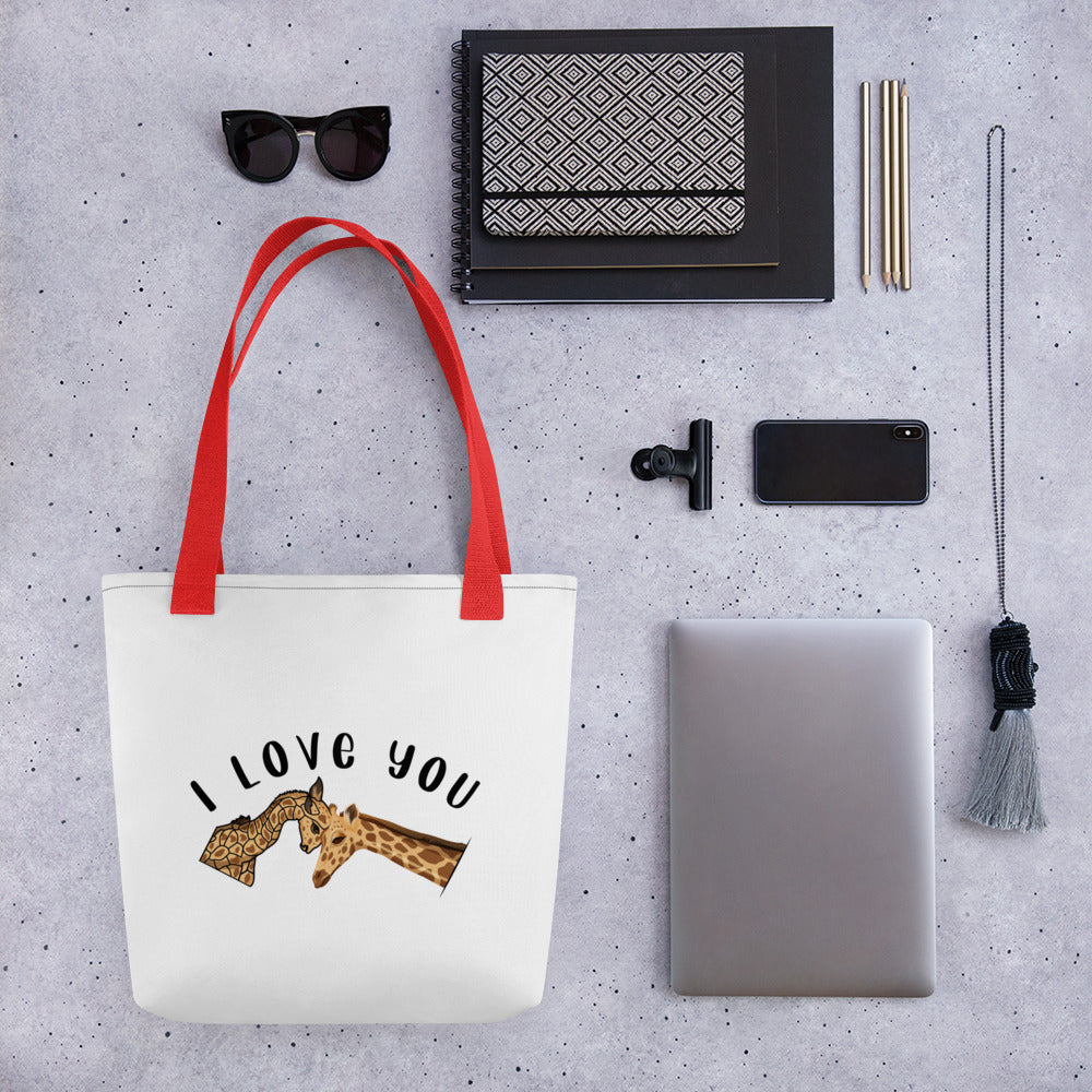 I Love You Tote bag