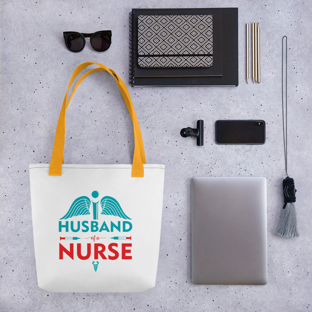 Husband Of A Nurse Tote bag