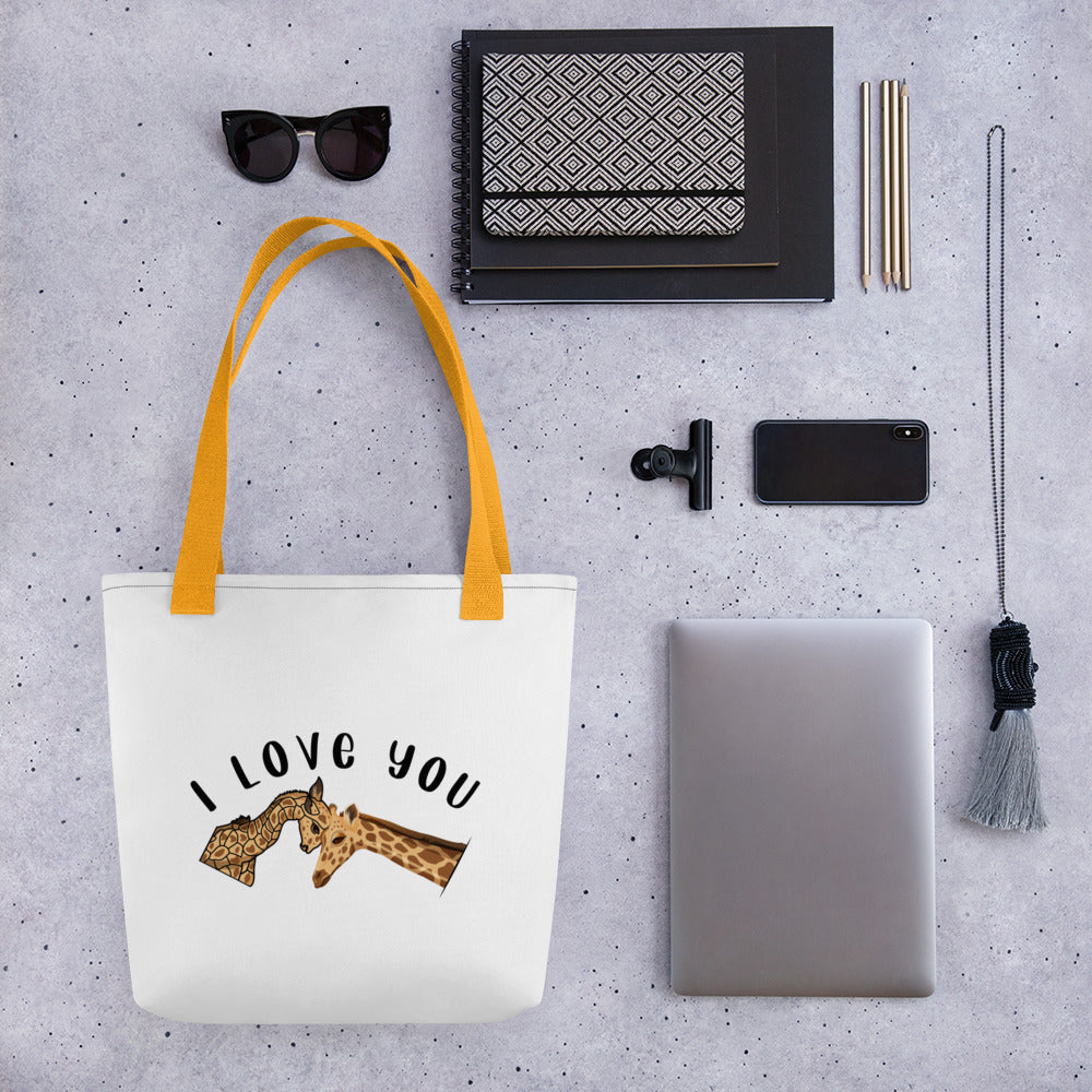 I Love You Tote bag