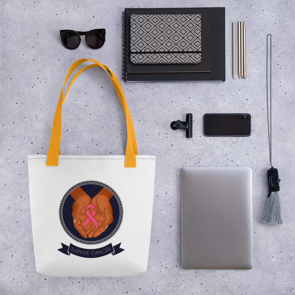 Survive Cancer Tote bag