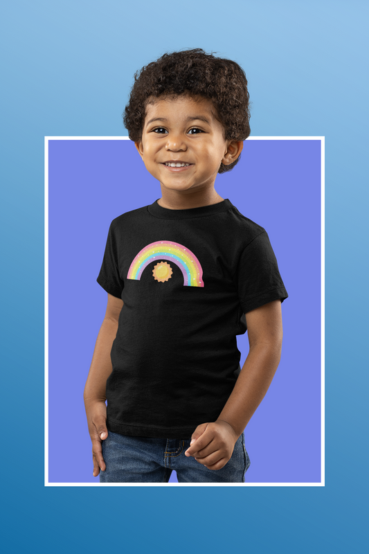 Rainbow Toddler Short Sleeve Tee