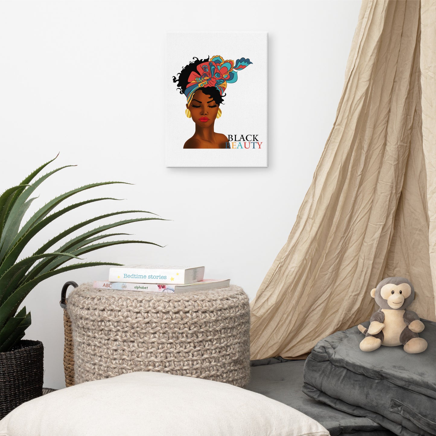 Black Beauty Canvas