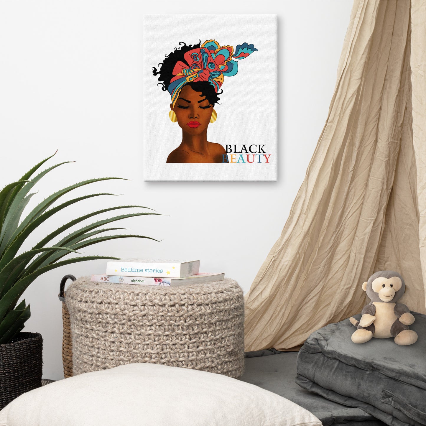 Black Beauty Canvas