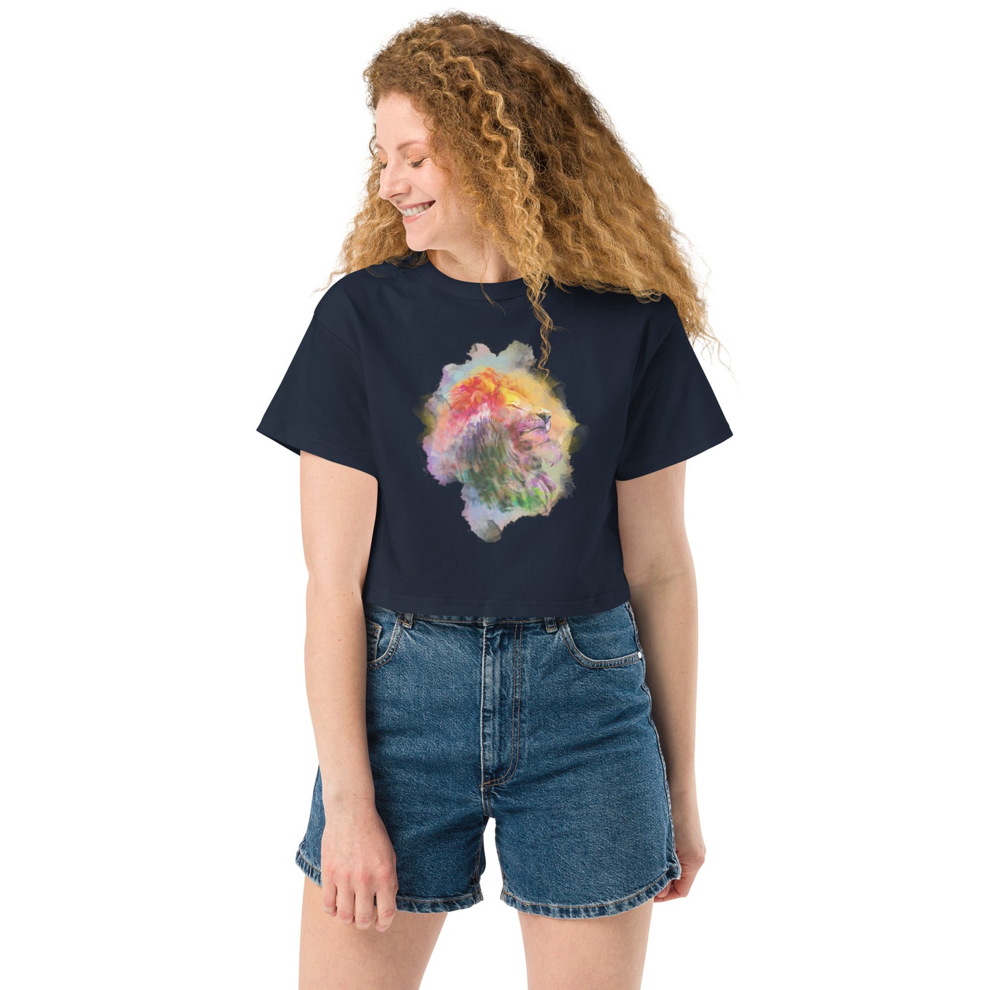 Lion Crop Top