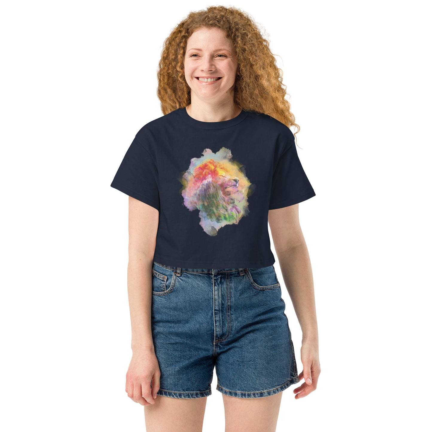 Lion Crop Top