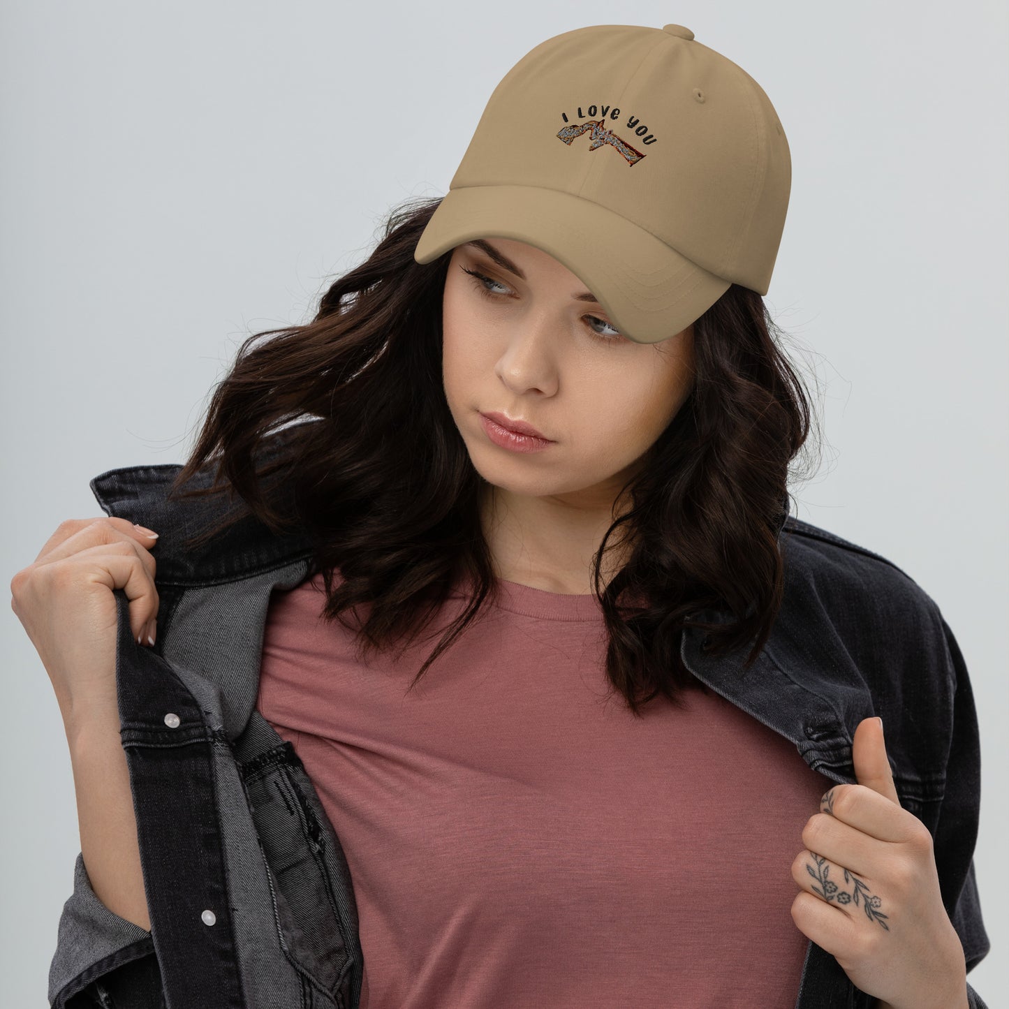 I Love You Unisex hat