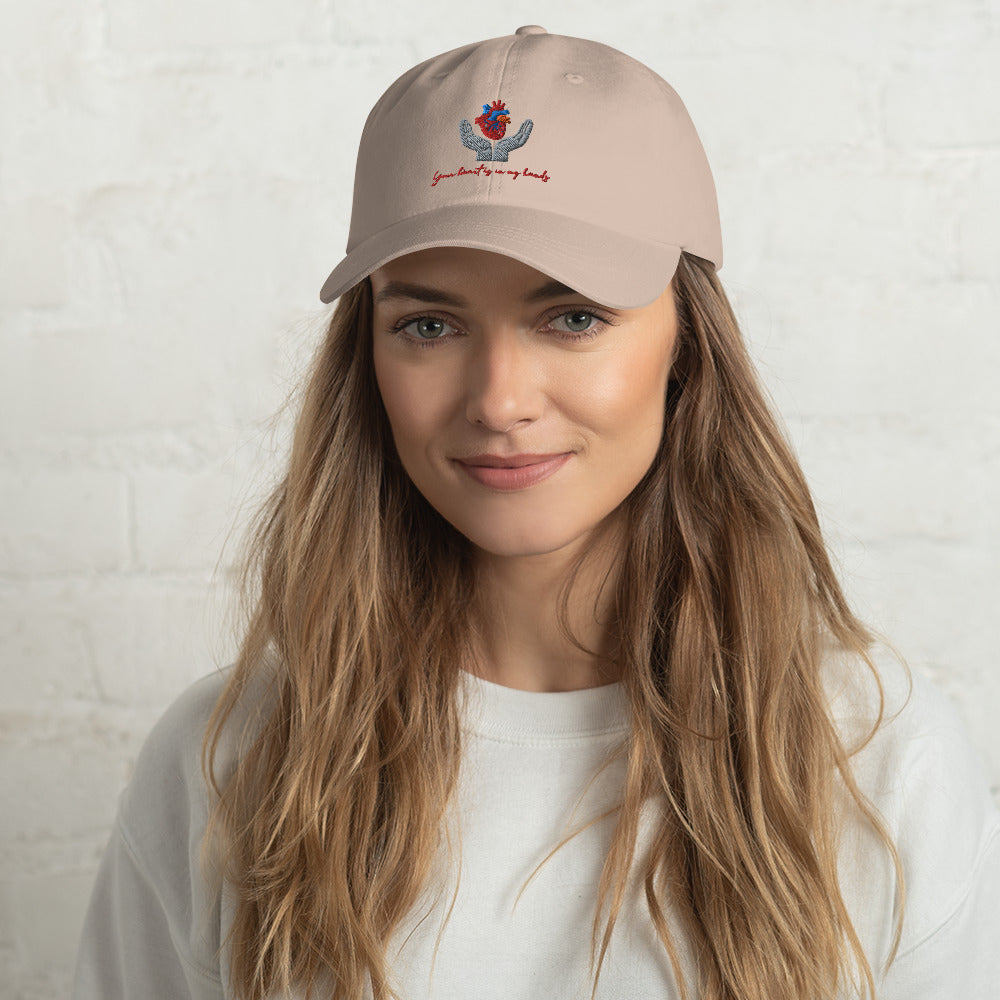 Your Heart Is In My Hands Unisex hat