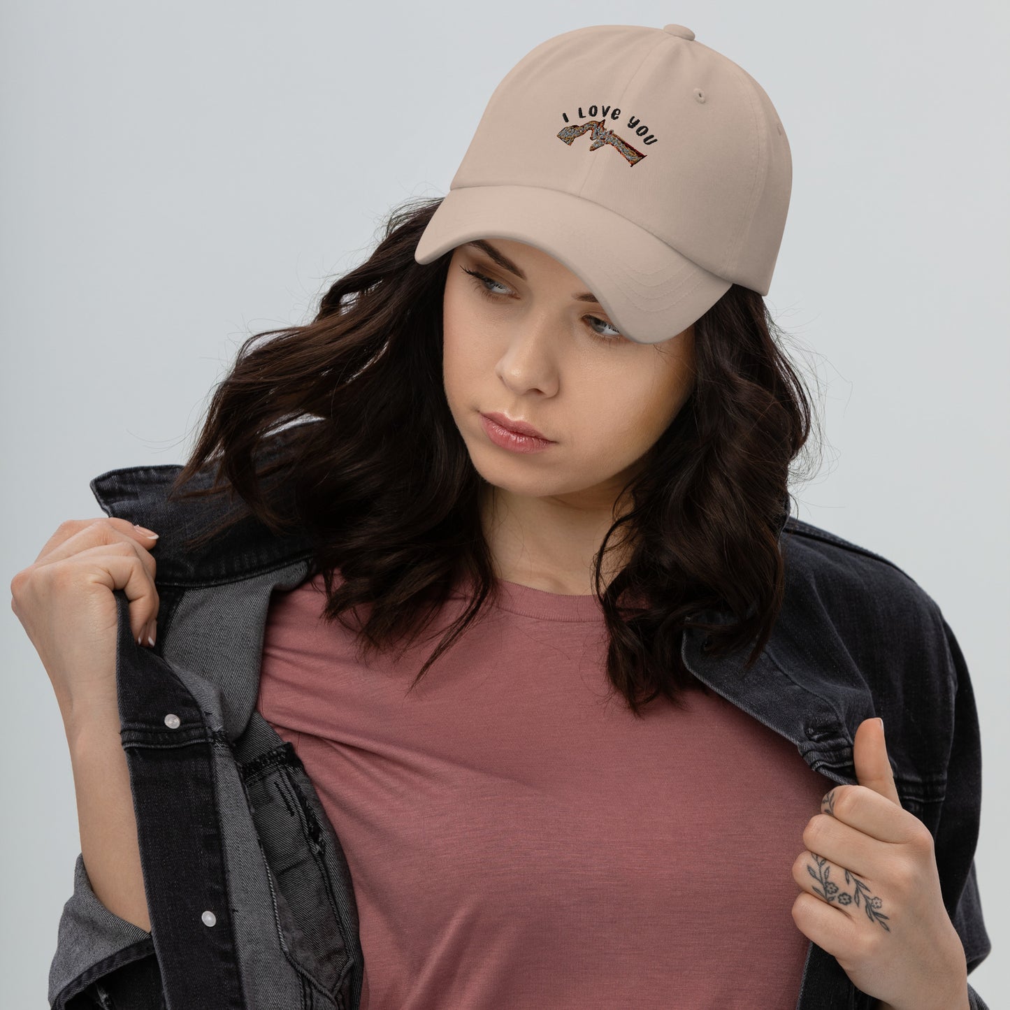 I Love You Unisex hat