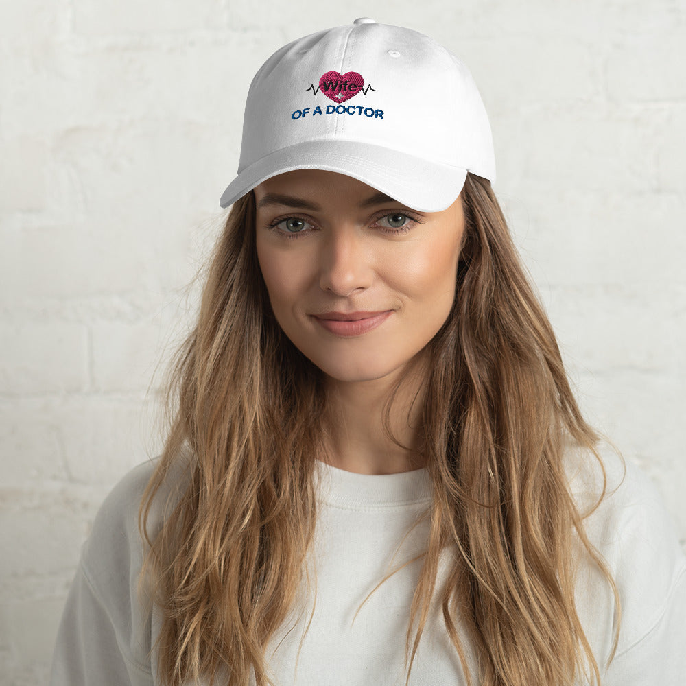 Wife Of A Doctor Unisex hat