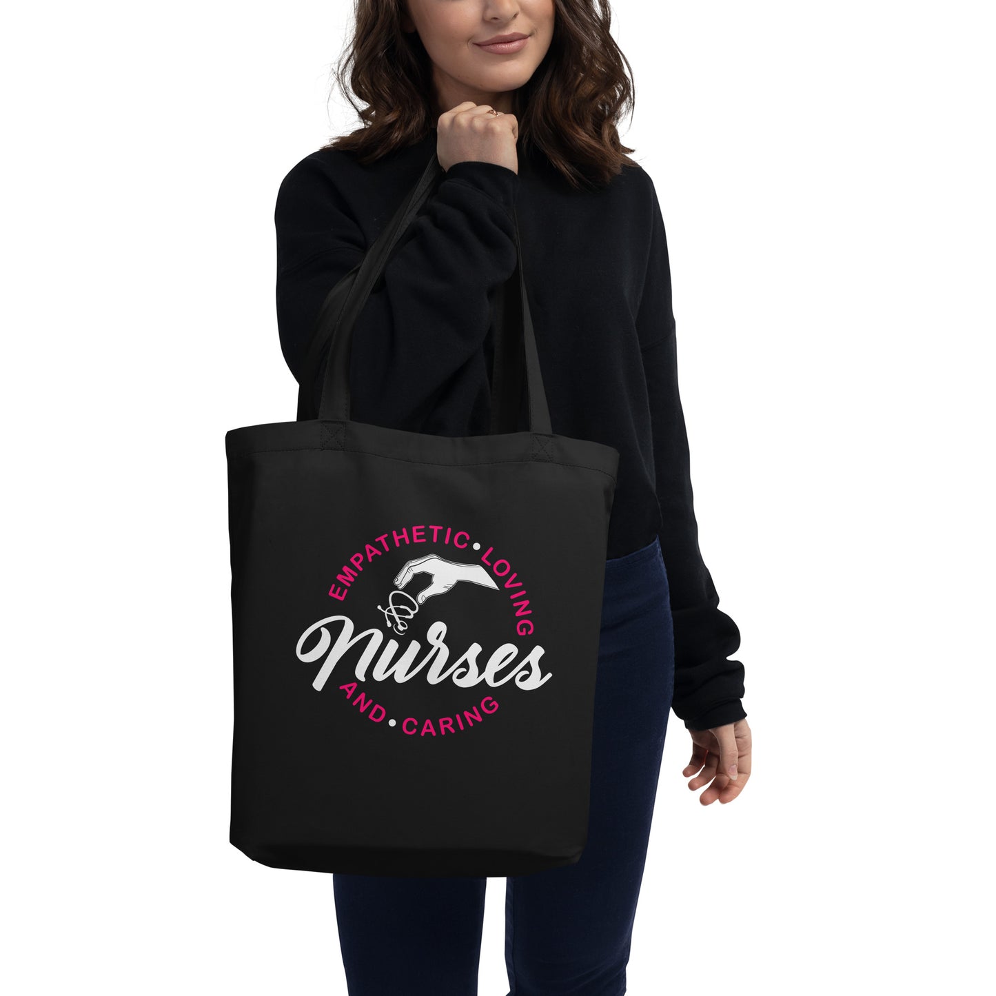 Empathetic Loving And Caring Nurses Tote Bag