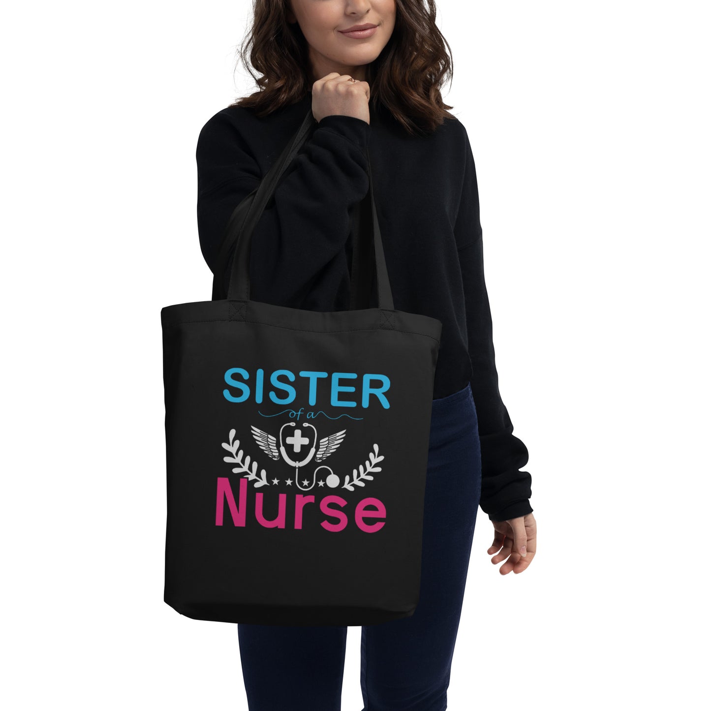 Sister Of A Nurse Tote Bag