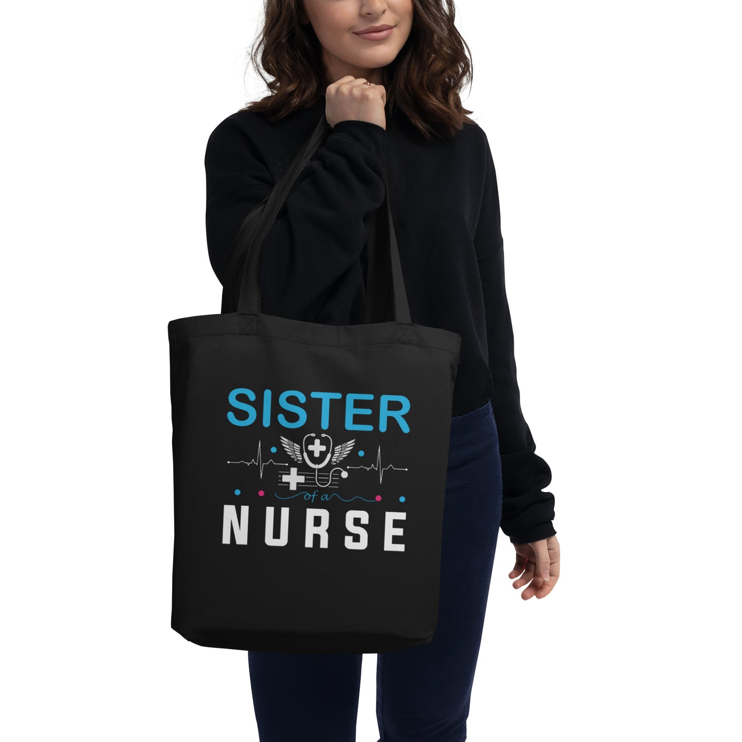 Sister Of A Nurse Tote Bag