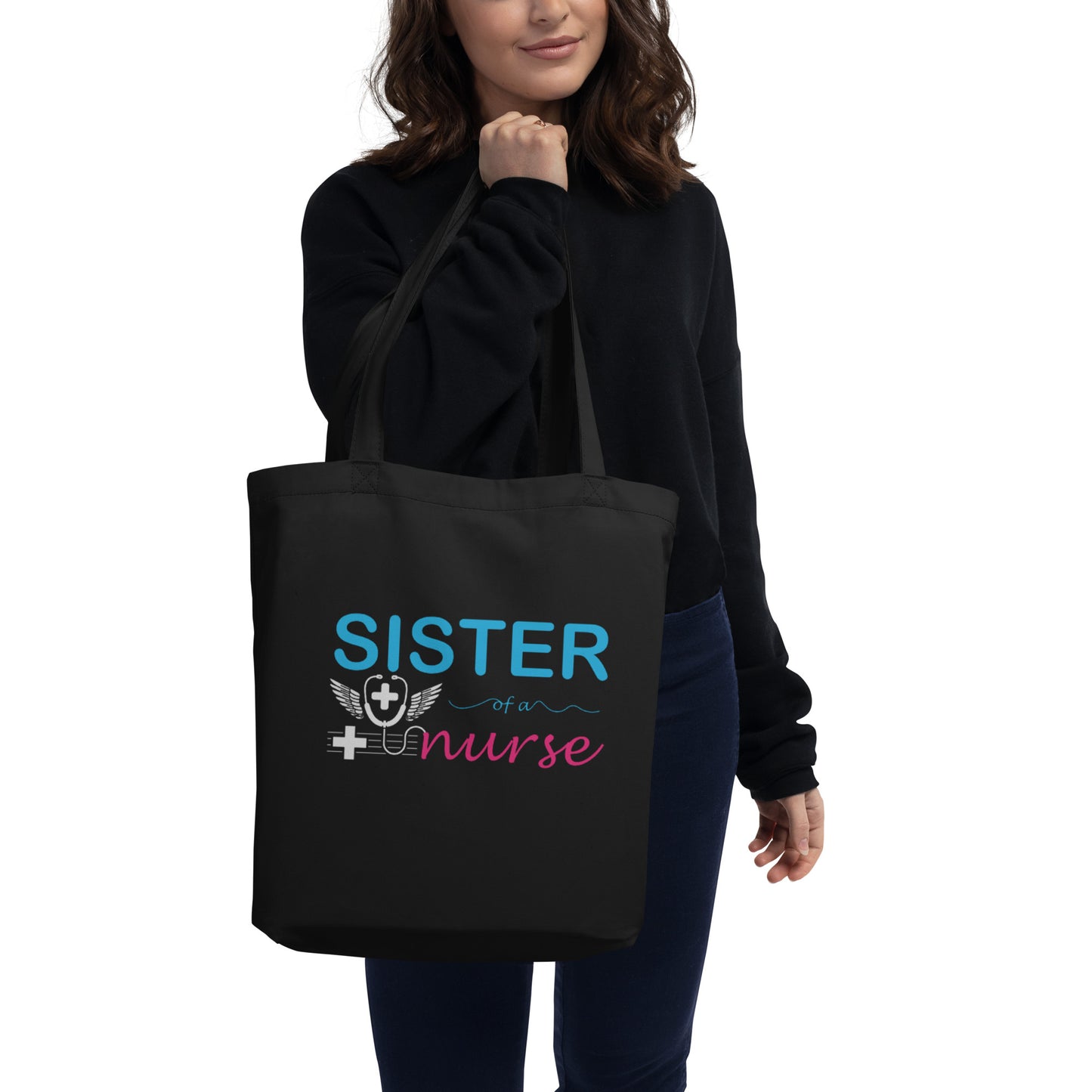 Sister Of A Nurse Tote Bag