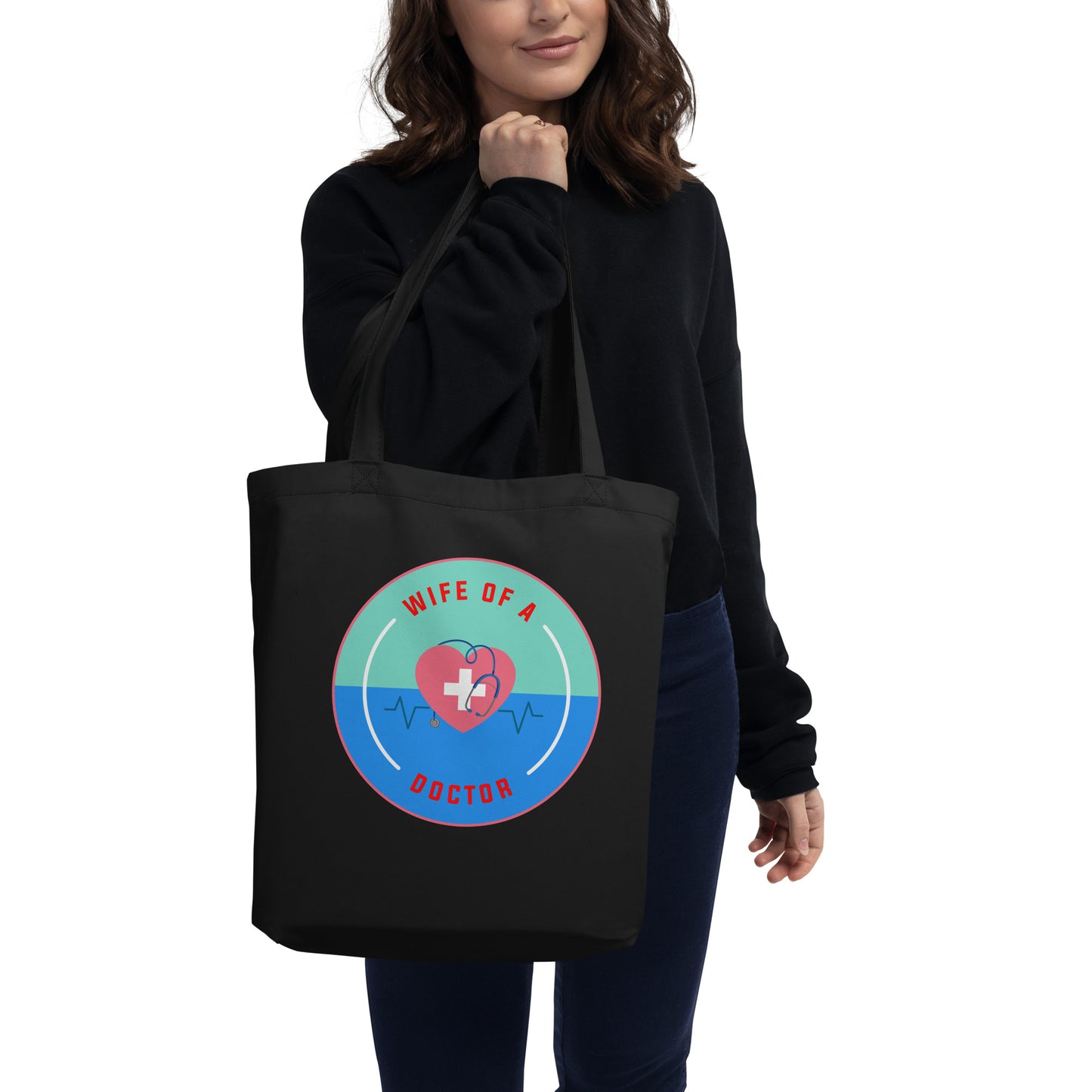 Wife Of A Doctor Tote Bag