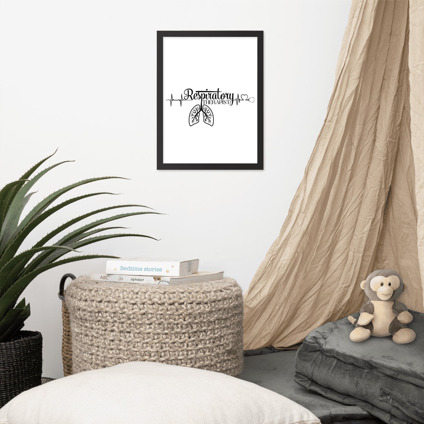 Respiratory Therapist Framed poster