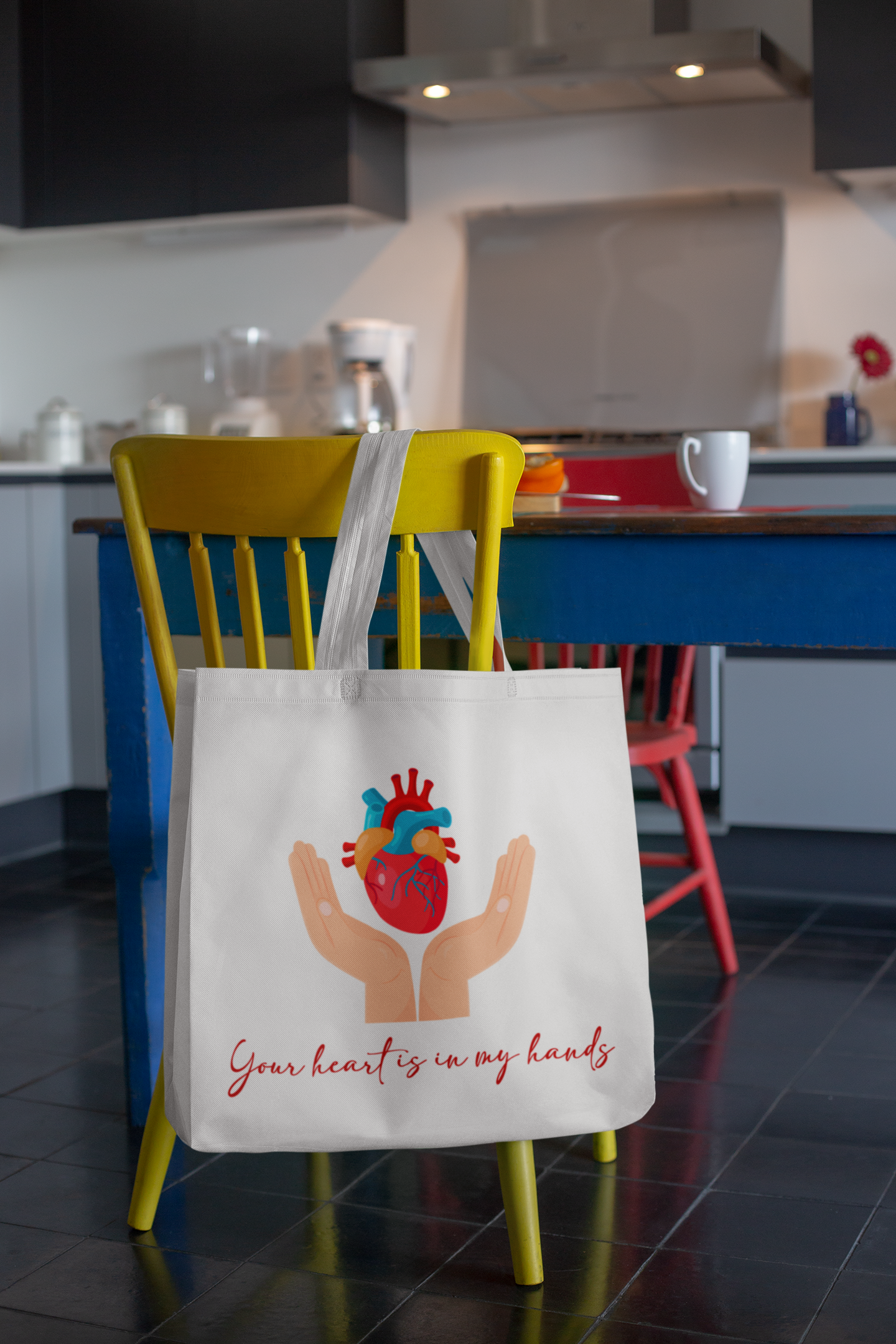 Your Heart Is In My Hands Tote bag