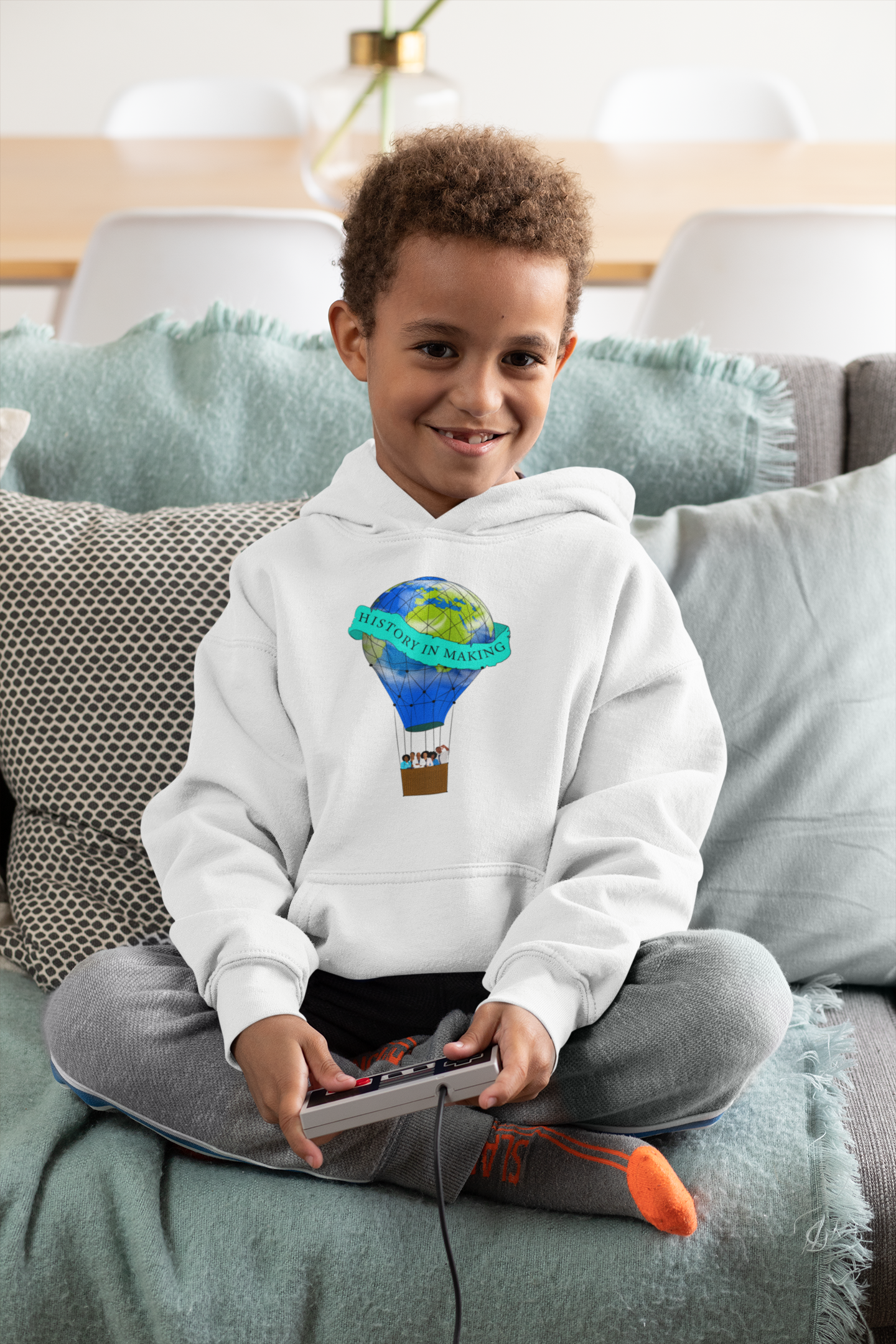 History In Making Kids Hoodie