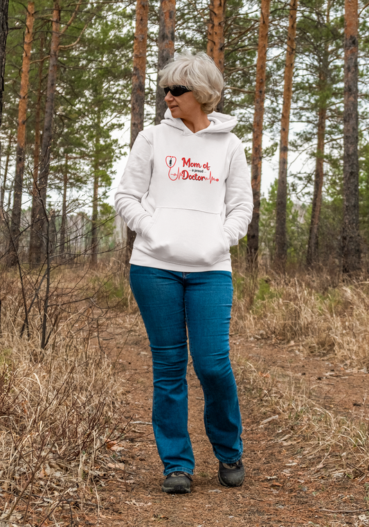 Mom Of A Proud Doctor Unisex Hoodie