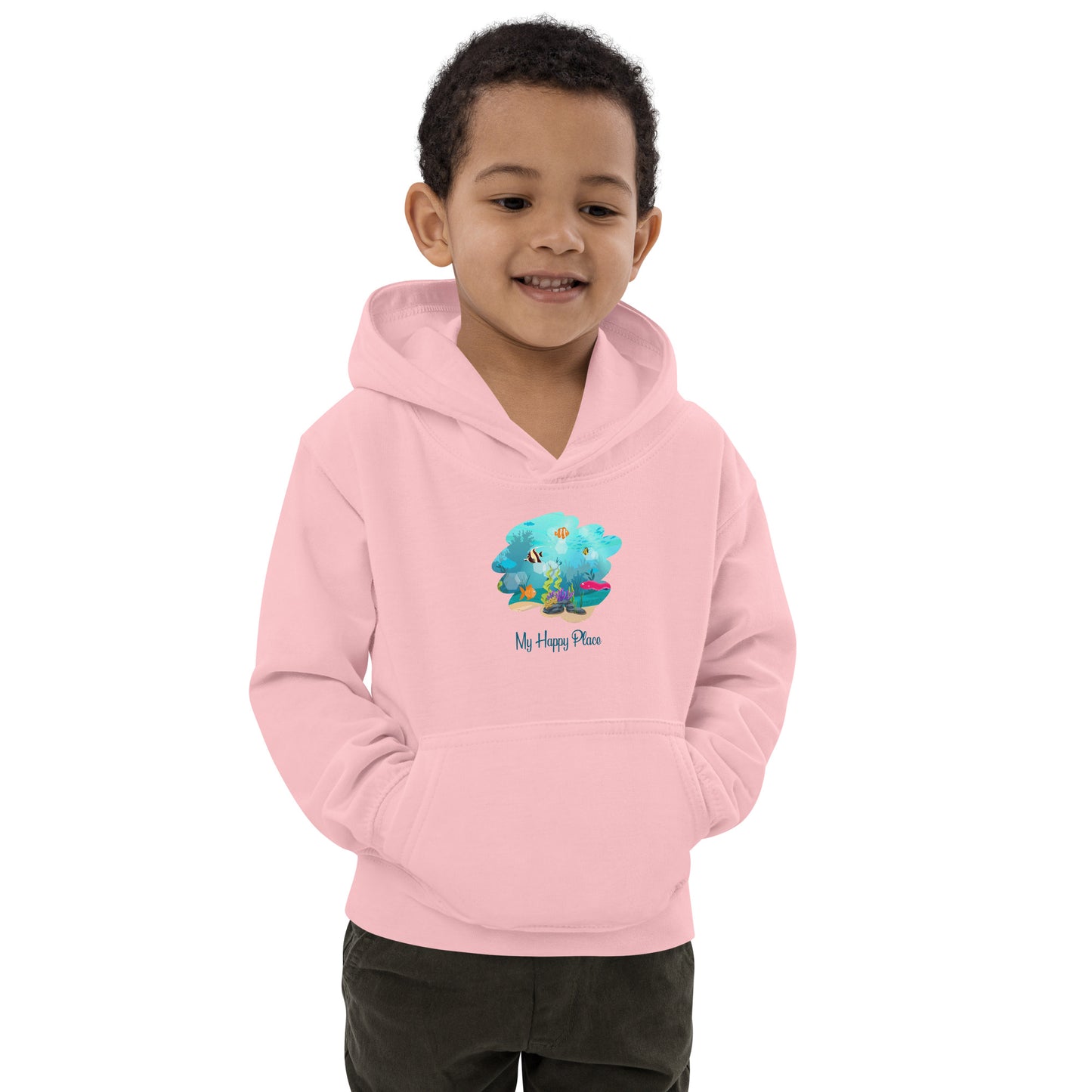 My Happy Place Kids Hoodie