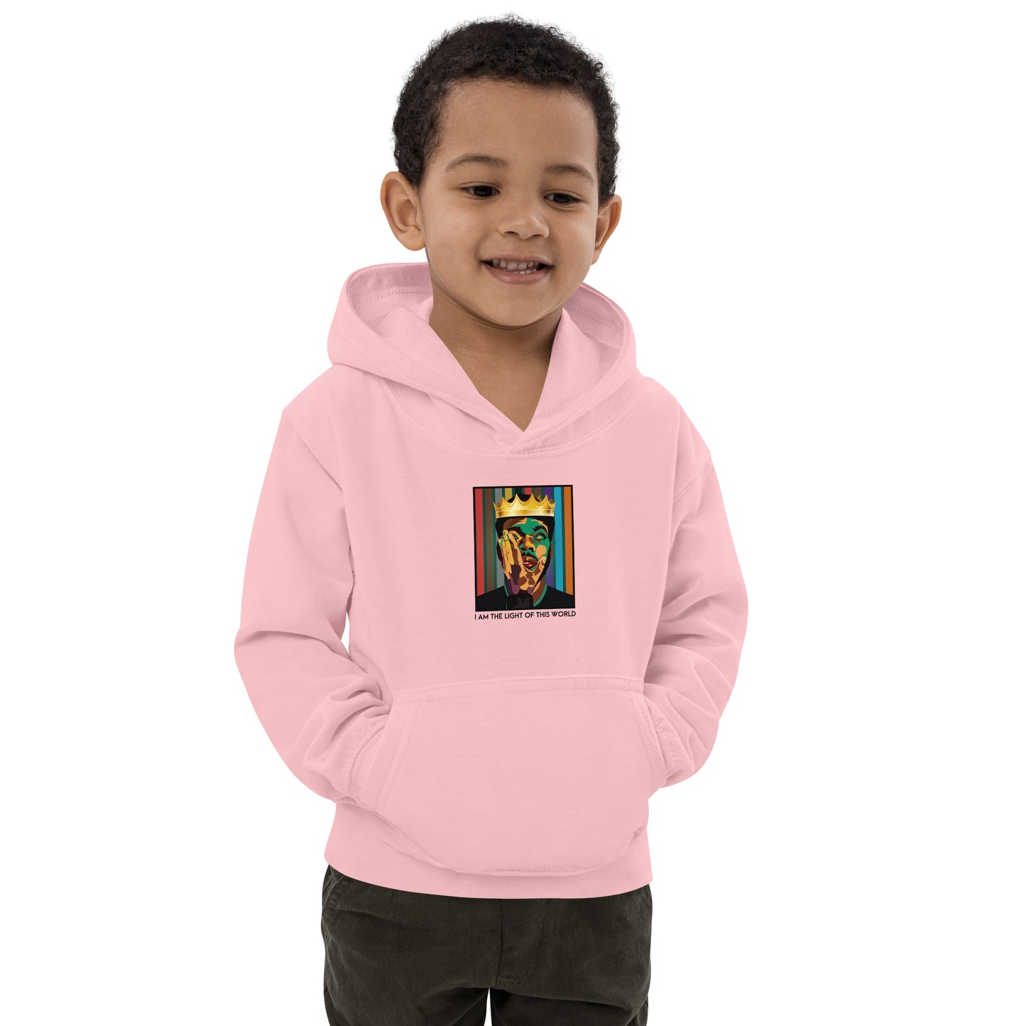 I Am The Light Of This World Kids Hoodie