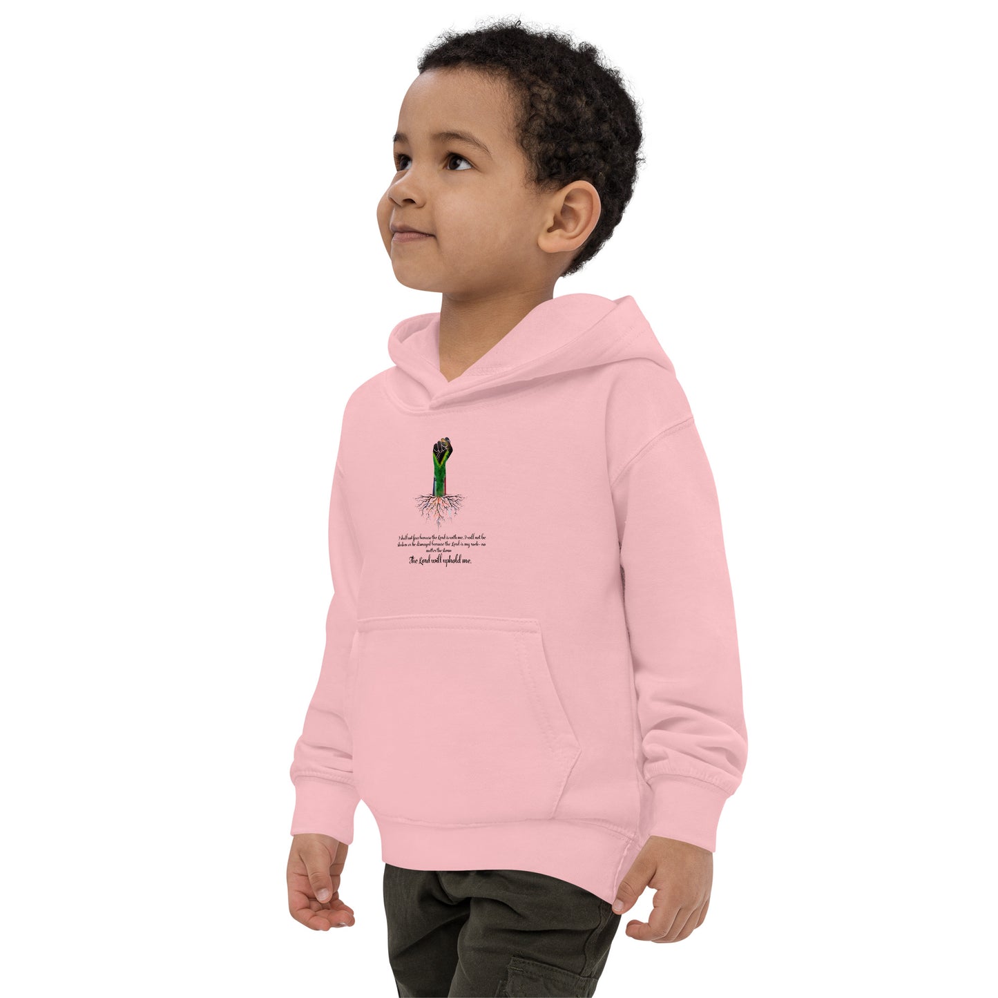 The Lord Will Uphold Me Kids Hoodie