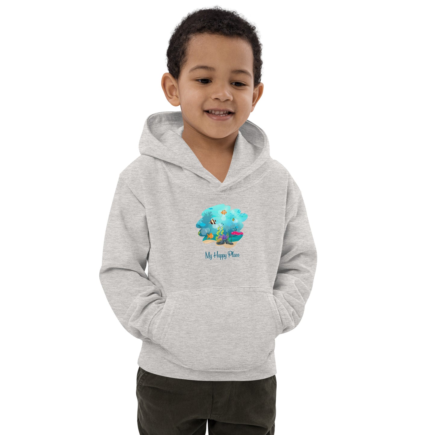 My Happy Place Kids Hoodie