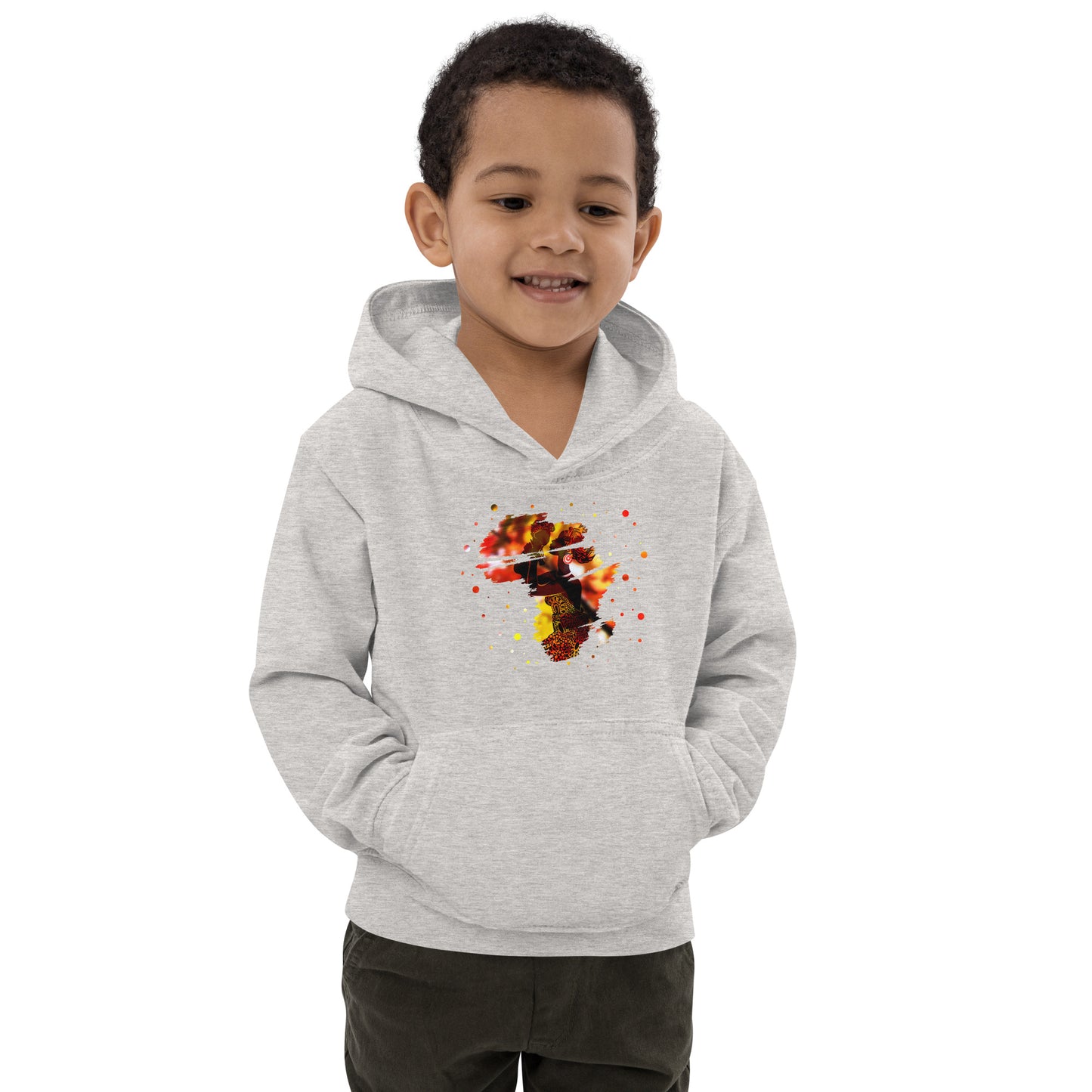 Mom With Child Kids Hoodie