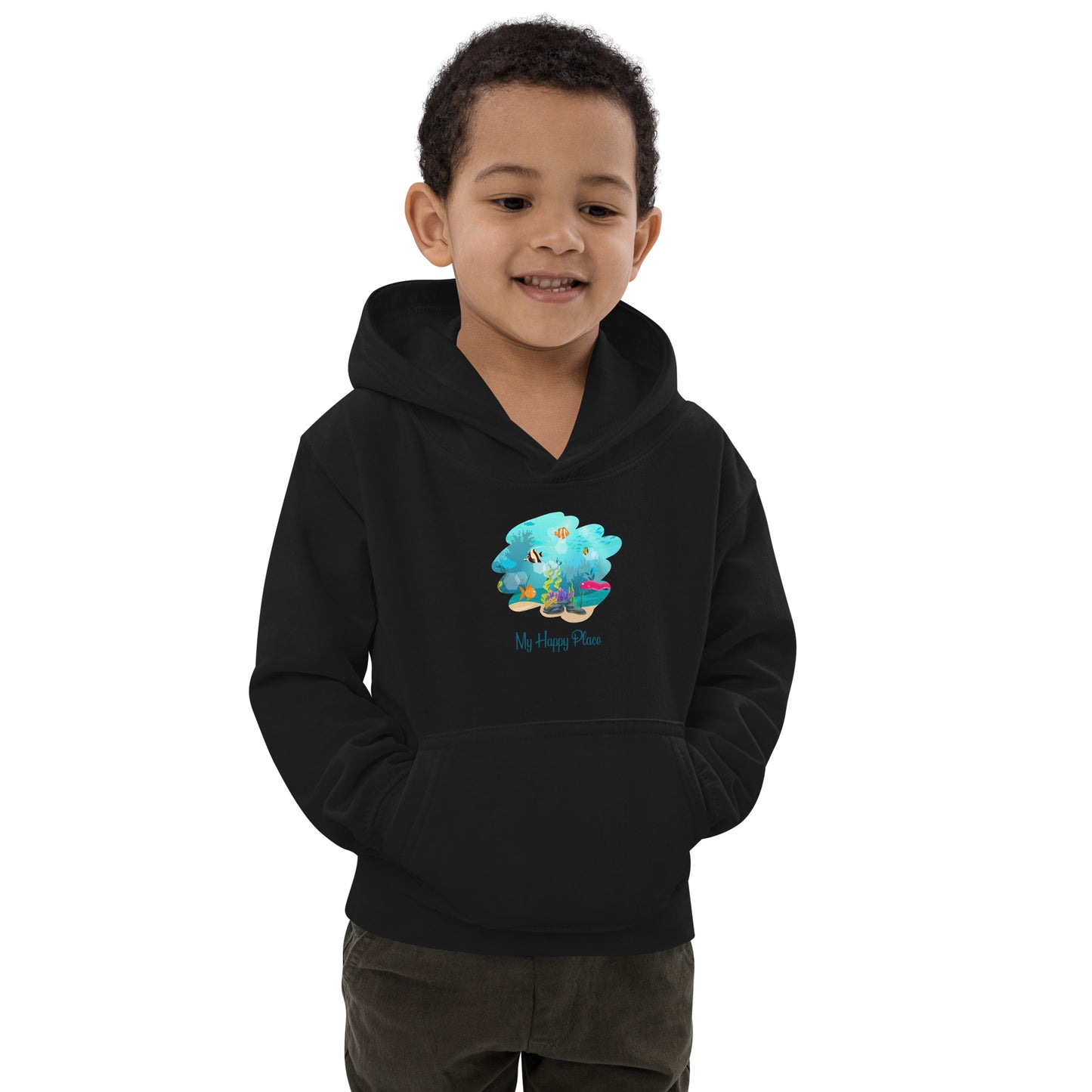 My Happy Place Kids Hoodie