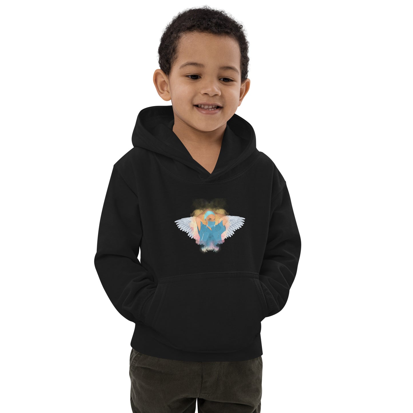 Nurse Is Angel Kids Hoodie