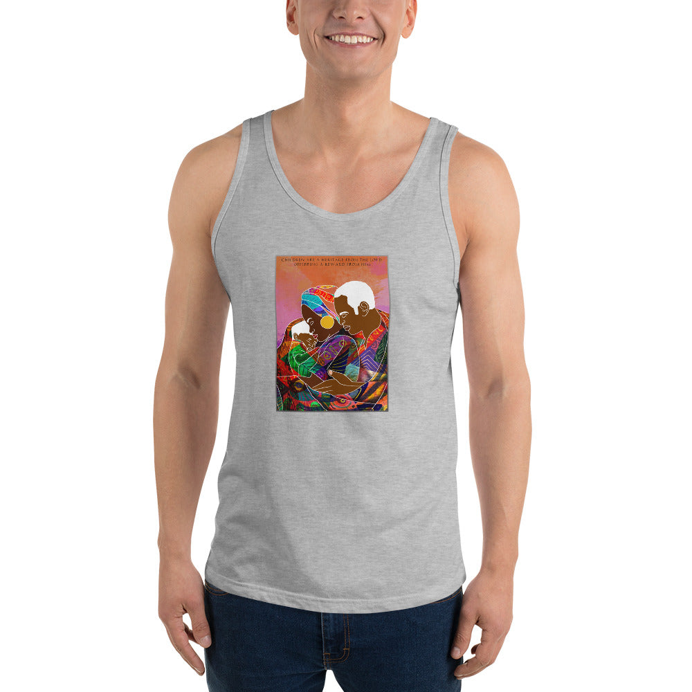 Children Are A Heritage From The Lord Unisex Tank Top