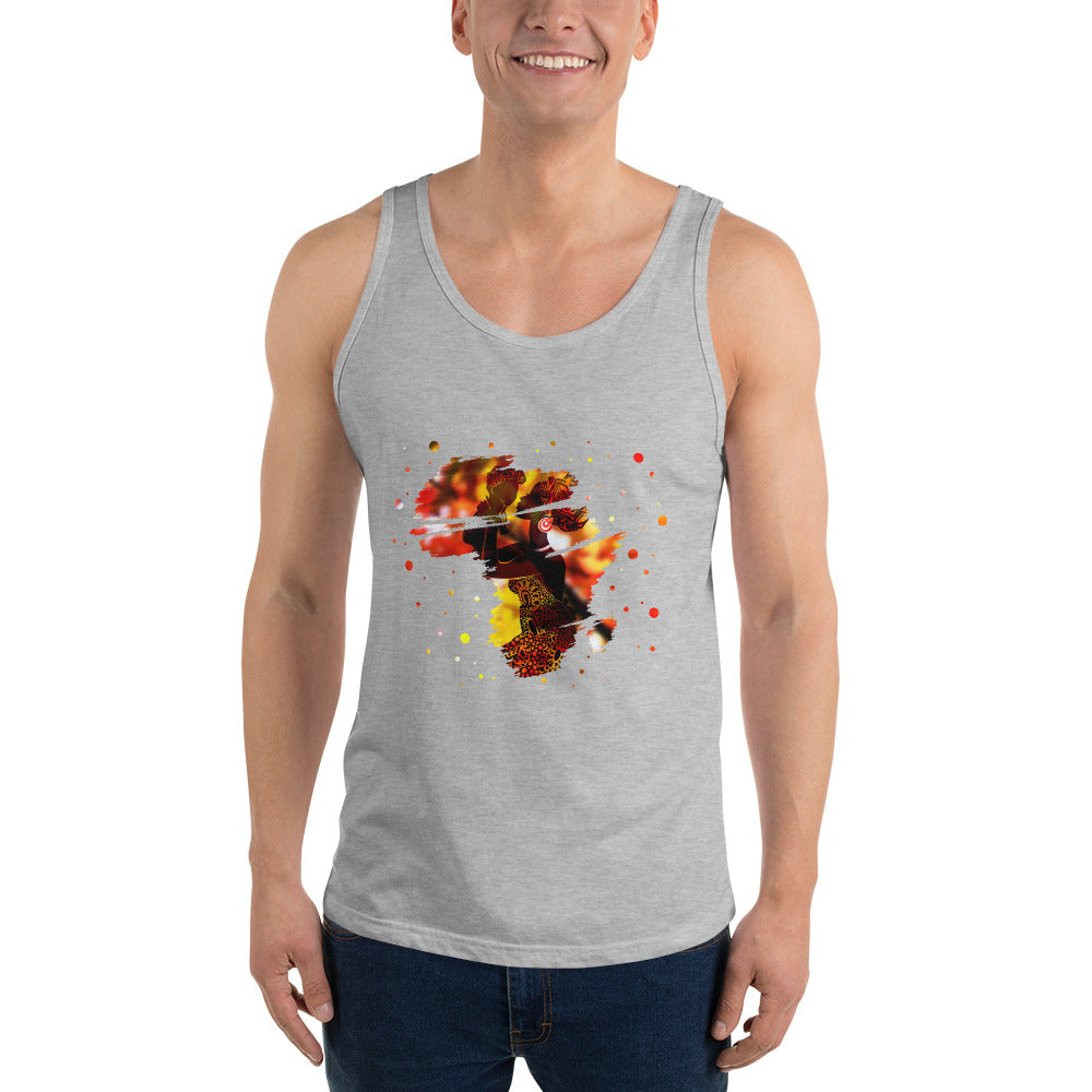 Mom With Child Unisex Tank Top