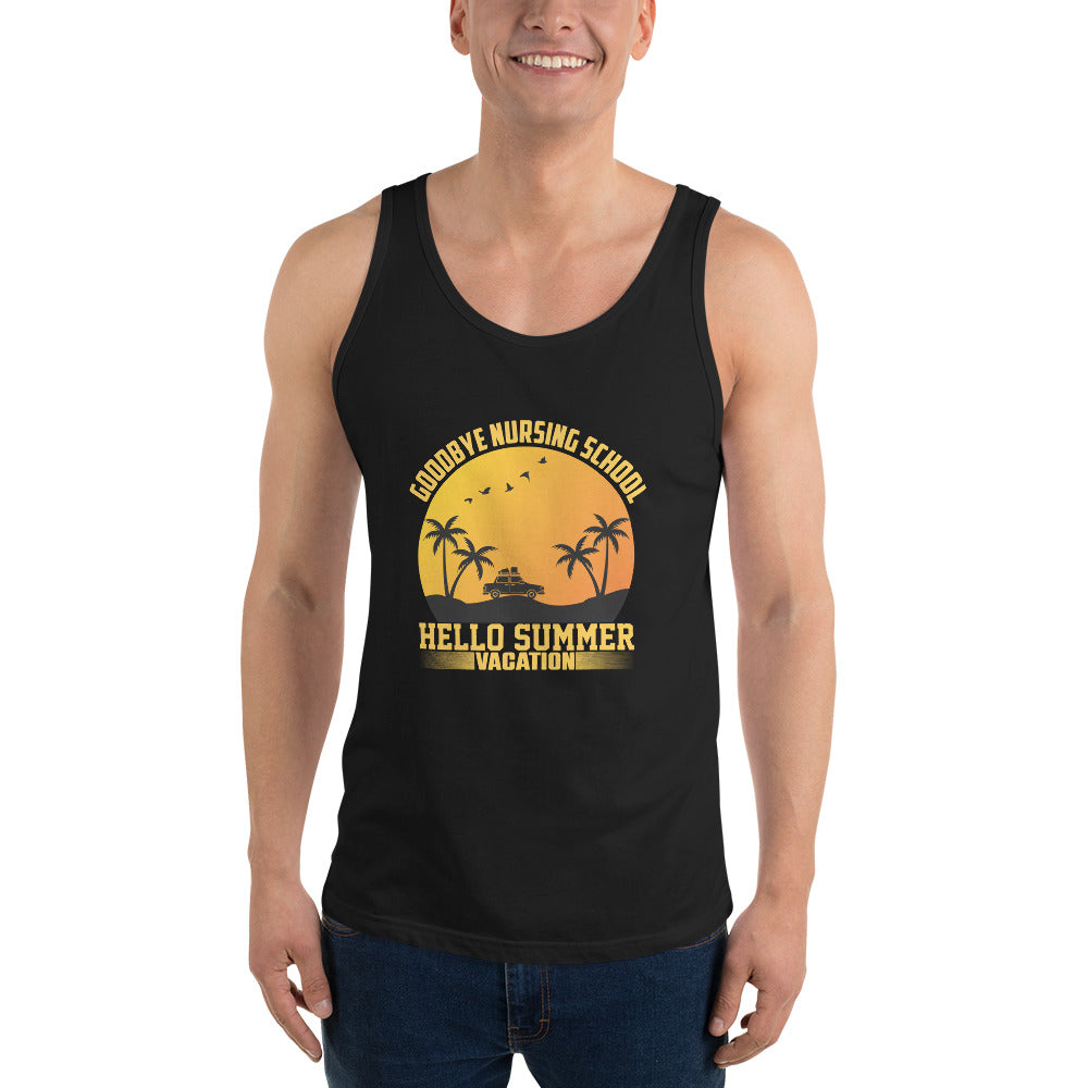 Goodbye Nursing School Men's Unisex Tank Top