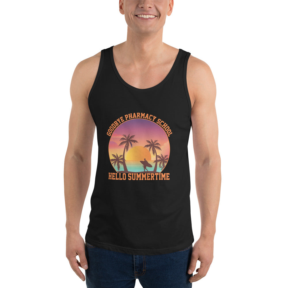 Goodbye Pharmacy School Men's Unisex Tank Top