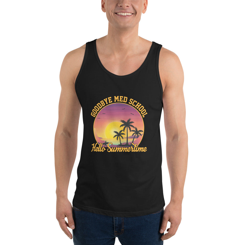 Goodbye MED School Men's Unisex Tank Top