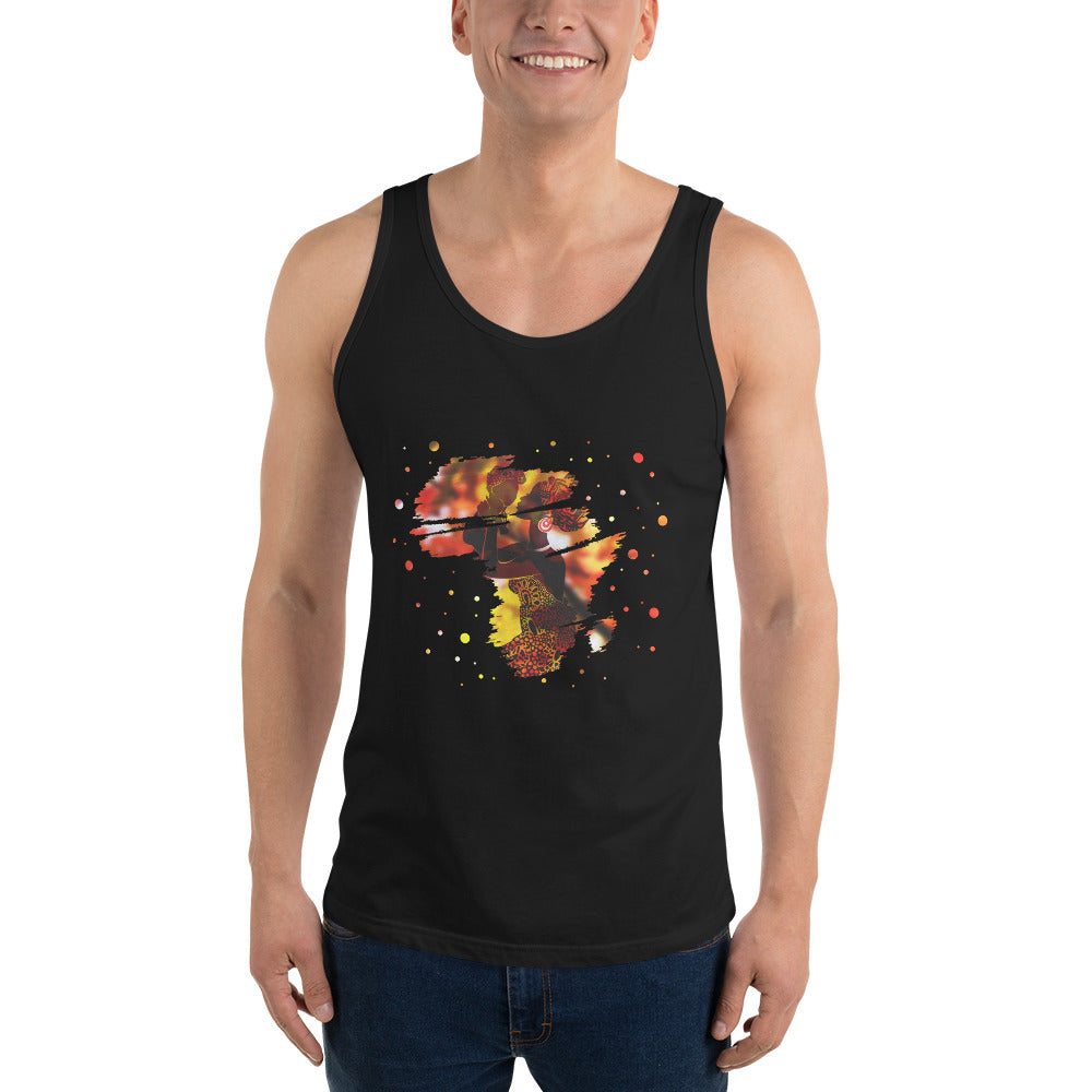 Mom With Child Unisex Tank Top