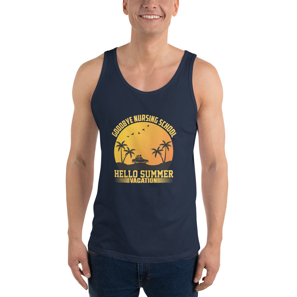 Goodbye Nursing School Men's Unisex Tank Top