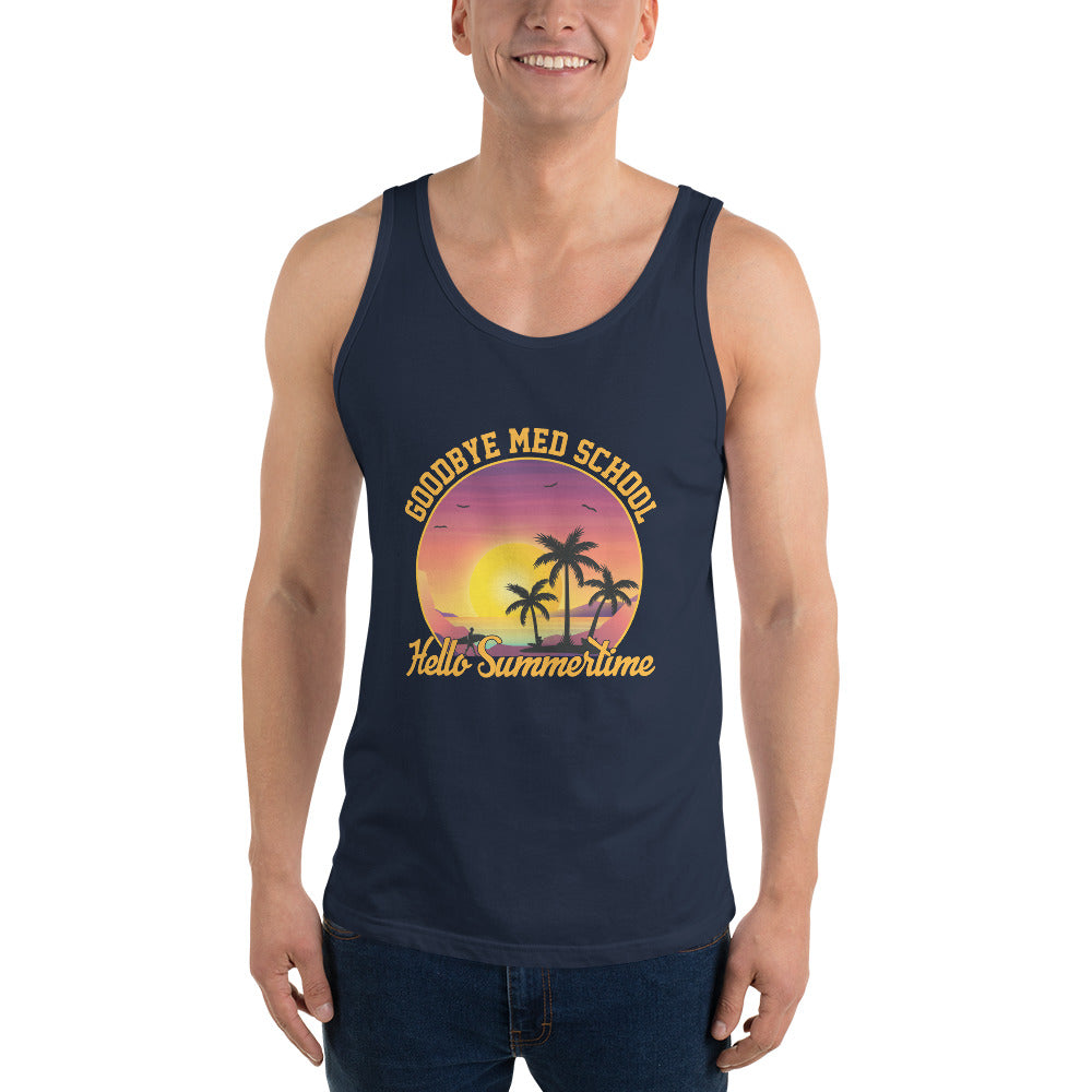 Goodbye MED School Men's Unisex Tank Top