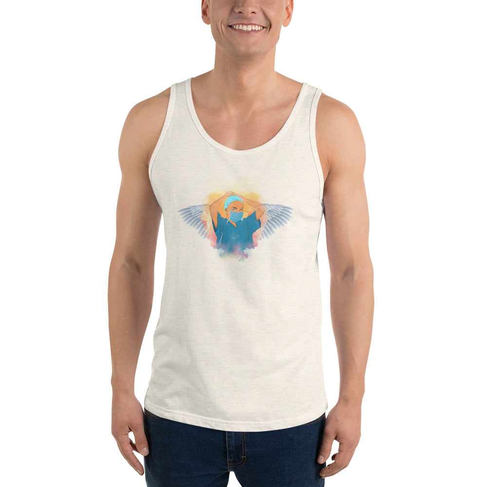 Nurse Is Angel Unisex Tank Top