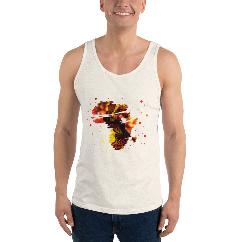 Mom With Child Unisex Tank Top